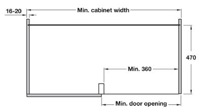 HAFELE CHROME LINEAR SOFT CLOSING SWING-OUT/MAGIC CORNER for 800mm CABINET/400mm DOOR R/H, 549.38.249 HAFELE CHROME LINEAR SOFT CLOSING SWING-OUT/MAGIC CORNER for 800mm CABINET/400mm DOOR R/H, 549.38.249